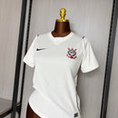 Camisa Feminina Corinthians Branca 2026