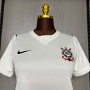 Camisa Feminina Corinthians Branca 2026