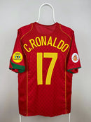 Camisa Retrô Portugal 2004 Cristiano Ronaldo