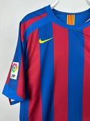 Camisa Retrô Barcelona 05/06 Ronaldinho