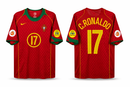 Camisa Retrô Portugal 2004 Cristiano Ronaldo