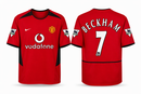 Camisa Retrô Manchester United 02/03 Backham
