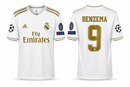 Camisa Retrô Real Madrid 19/20 Benzema