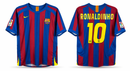 Camisa Retrô Barcelona 05/06 Ronaldinho