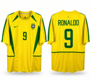 Camisa Retrô Brasil 2002 Ronaldo