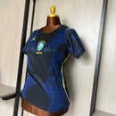 Camisa Feminina Brasil Azul 26/27