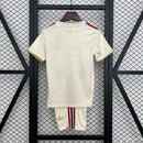 Conjunto Infantil Flamengo Bege 2026