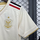 Conjunto Infantil Flamengo Bege 2026