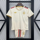 Conjunto Infantil Flamengo Bege 2026