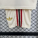 Conjunto Infantil Flamengo Bege 2026